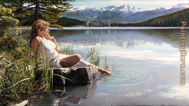 Canadian Beauty painting - Steve Hanks Canadian Beauty art painting